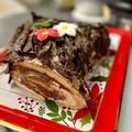 La cooksnap de Cocina con Barbara cuando cocinó Tronco navideño 🎄🎄🎅🎅