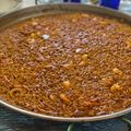 El cooksnap de Irene-Guirao cuando hizo Arroz a banda con salmón.