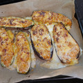 El cooksnap de Meritxell cuando hizo Berenjenas y calabacines rellenos de carne picada.
