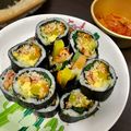รูป Cooksnap ของ Mooning เมื่อเขาทำ คิมบับ 🍙🇰🇷