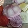 Gopi का कुकस्नैप जब उन्होंने सलाद(salad recipe in hindi) बनाया था।
