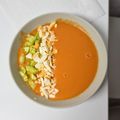 El cooksnap de Nuria Garcia Baeza cuando hizo Gazpacho de tomate y manzana.