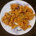 Jasmin Motta _ #BeingMotta's cooksnap of when they made Crispy Onion bhajiyas.