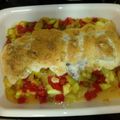 El cooksnap de Maria FRONTELA MENDEZ cuando hizo Bacalao con verduras al horno y muselina.