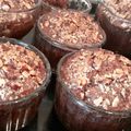 Cooksnap dari Çumakhanım untuk resep Eggless Chocolate Muffin *antigagal