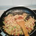 El cooksnap de Nuria cuando hizo Arroz revuelto.