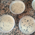 El cooksnap de Sandra cuando hizo Mi Flan de chocolate blanco y Oreo!!.