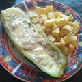 El cooksnap de Claudia Monrroy cuando hizo Zapallo italiano relleno.