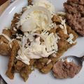El cooksnap de Mo Trevino cuando hizo Chilaquiles keto.