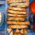 Sajjad Bhatti's cooksnap of when they made Veg Spring Rolls.