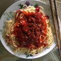 Cooksnap của Phương Khuyên khi họ làm theo món Mì ý