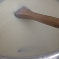 El cooksnap de Vicente Leal cuando hizo Arroz con leche.