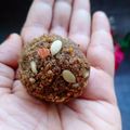 Mamta Shahu का कुकस्नैप जब उन्होंने बाजरे के चुरमा लड्डू (Bajre ke churma laddu recipe in hindi) बनाया था।