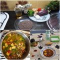 El cooksnap de Solitary Wolf cuando hizo Lentejas con verdura.
