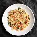 Cooksnap dari mamaharits untuk resep Orak Arik Tahu Kemangi
