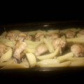 El cooksnap de Jacc Jacki cuando hizo Alas de pollo al ajillo.
