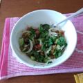El cooksnap de Doris cuando hizo Ceviche de Cochayuyo.