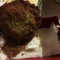 El cooksnap de Lucia Cardozo cuando hizo Milanesas rellenas de carne picada de vacío.