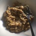 El cooksnap de Lidia Prudencia cuando hizo Alubias con nata y queso.