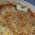 صورة من وصفات تفاحة ، شاركها بعد تجربة وصفة نودلز بالجبن والطماطم🍜💗