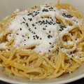 El cooksnap de Daniel González cuando hizo Spaghetti con salsa de calabaza.