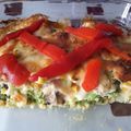 El cooksnap de viopeal cuando hizo Pastel de brócoli 🥦🥚🧀.