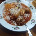 El cooksnap de Gisela Torres cuando hizo Chorizo a la Pomarola con Papas.
