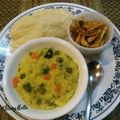 Jasmin Motta _ #BeingMotta's cooksnap of when they made Moong Dal Lapsi Pongal.