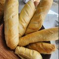 El cooksnap de Florencia Andreottola cuando hizo Pan Francés.