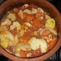 El cooksnap de María Fernanda Rebossio cuando hizo Cazuela de pechuga de pollo a la naranja.