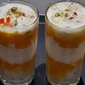 Rachna Sanjeev Kumar का कुकस्नैप जब उन्होंने इन्सटेंट मैंगो फालूदा (Instant Mango Falooda recipe in Hindi) बनाया था।