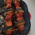 Bogyoo.95 Cooksnap-ja, amikor elkészítette a(z) Csirkemell saslik, zöldségekkel, burgonyával receptet.