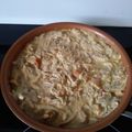 El cooksnap de Arnaldo Valdes cuando hizo Pollo en salsa blanca.