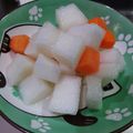 麗麗 的 韓式小菜-醃蘿蔔 cooksnap