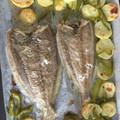 El cooksnap de Almudena cuando hizo Gallos al horno con verduras.