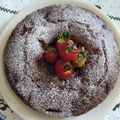 il Viví quando ha preparato Ciambella cacao e fragole