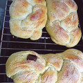 El cooksnap de Veronica Vera cuando hizo Pan brioche trenzado.