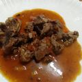 eva's cooksnap of when they made Spaghetti with beef stew.