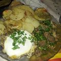 El cooksnap de Anabella Aguero cuando hizo Hígado encebollado Deli.
