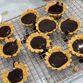Cooksnap dari Felicia Anjani untuk resep PIE Coklat with Cream (Gluten Free)