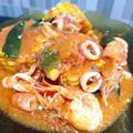 Cooksnap dari Qischen untuk resep Seafood Saus Padang