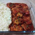 El cooksnap de Elena C cuando hizo Pulpo en salsa semipicante.