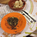El cooksnap de Enrique cuando hizo Revuelto de morcilla y piñones.