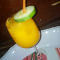 Mss Leemah's Dd's cooksnap of when they made Mango drink.