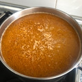 El cooksnap de Juan V cuando hizo Sopa de marisco.