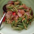 Cooksnap Cikk Mia semasa beliau membuat Kacang Buncis Goreng.