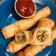 Zobia Sajjad's cooksnap of when they made Spring roll.