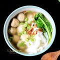 Cooksnap dari Lady Nafaz untuk resep Kwetiau Kuah Bakso