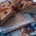 El cooksnap de mrcdsmoreno77 cuando hizo Roscón de reyes relleno de crema.