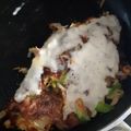 El cooksnap de Angeles Rohr cuando hizo Tortilla de zapallitos verdes.